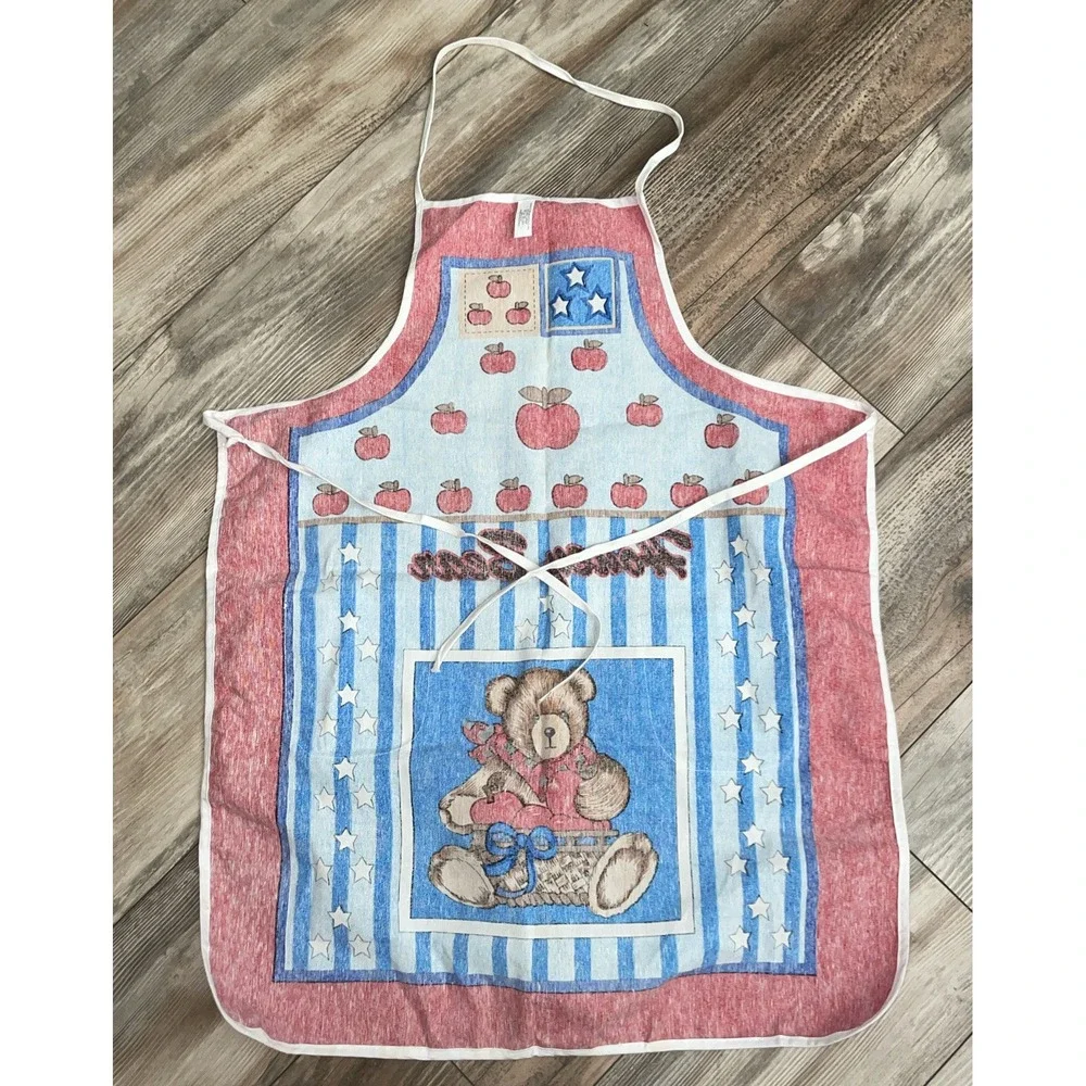 Vintage Apron Unitex Houston Honey‎ Bear